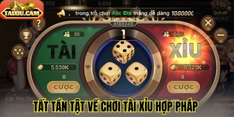 Tất tần tật về chơi tài xỉu hợp pháp